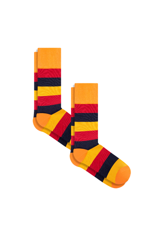 Bio-Baumwoll-Socken mit längerem Bündchen - 2er Pack