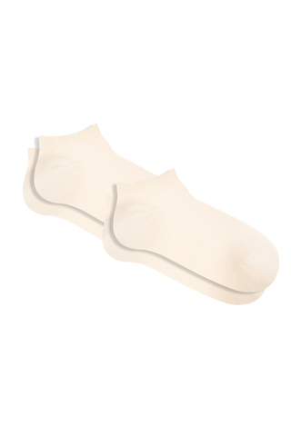 Bio-Baumwoll-Sneakersocken Unisex - 2er Pack