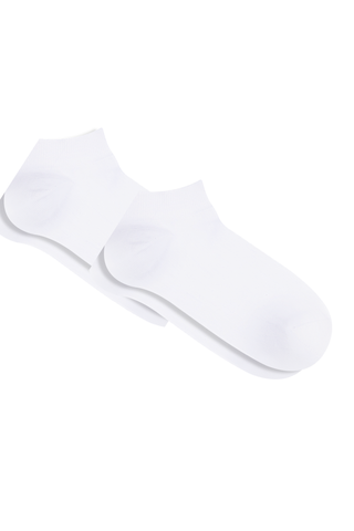 Bio-Baumwoll-Sneakersocken Unisex - 2er Pack