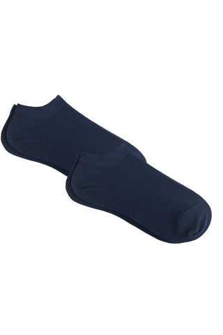 Bio-Baumwoll-Sneakersocken Unisex - 2er Pack
