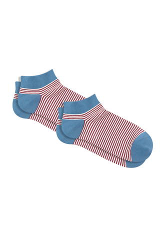 Bio-Baumwoll-Sneakersocken Unisex - 2er Pack