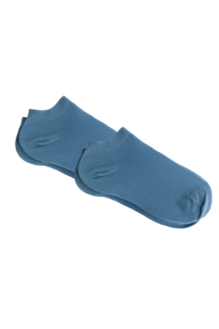 Bio-Baumwoll-Sneakersocken Unisex - 2er Pack