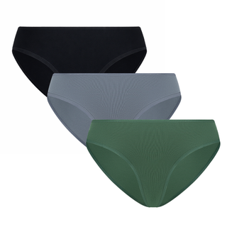 Bio-Baumwoll-Slip klassisch - 3er Pack