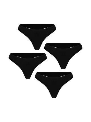 Bio-Baumwoll-String - 4er Pack