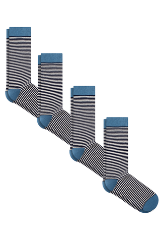Bio-Baumwoll-Socken Unisex – 4er Pack