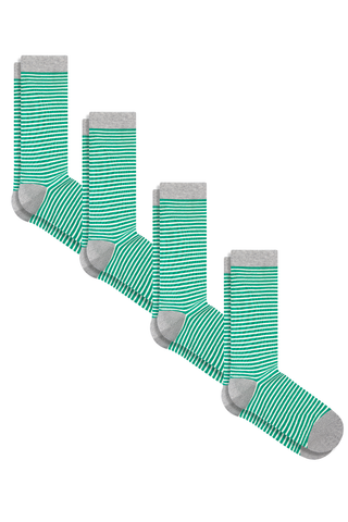 Bio-Baumwoll-Socken Unisex – 4er Pack
