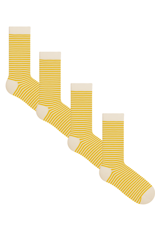 Bio-Baumwoll-Socken Unisex – 4er Pack