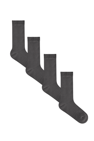 Bio-Baumwoll-Socken Unisex – 4er Pack