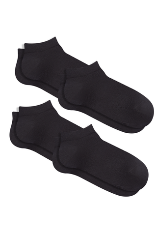 Bio-Baumwoll-Sneakersocken Unisex - 4er Pack