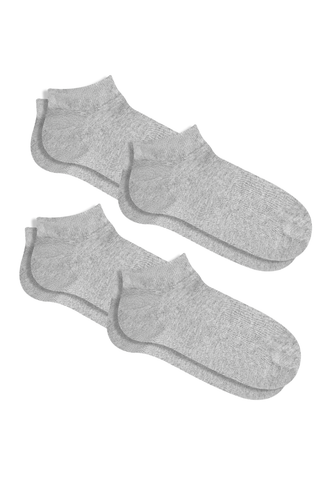 Bio-Baumwoll-Sneakersocken Unisex - 4er Pack
