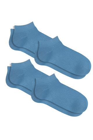 Bio-Baumwoll-Sneakersocken Unisex - 4er Pack