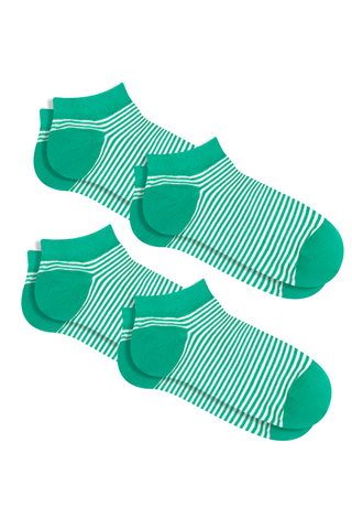 Bio-Baumwoll-Sneakersocken Unisex - 4er Pack
