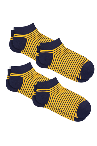 Bio-Baumwoll-Sneakersocken Unisex - 4er Pack