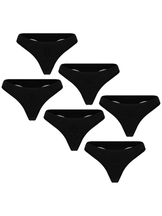 Bio-Baumwoll-String - 6er Pack