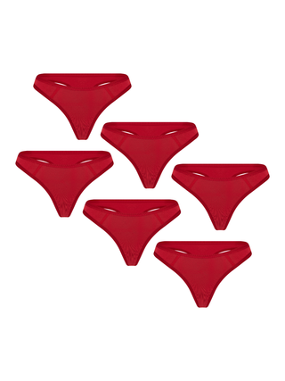 Bio-Baumwoll-String - 6er Pack