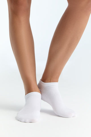 Bio-Baumwoll-Sneakersocken Unisex - 2er Pack