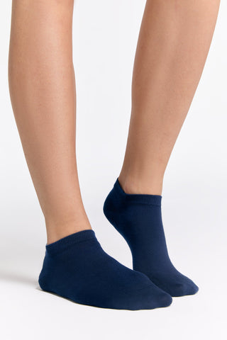 Bio-Baumwoll-Sneakersocken Unisex - 2er Pack