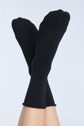 Bio-Baumwoll-Socken mit Rollrand Unisex – 4er Pack