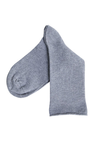 Bio-Baumwoll-Socken mit Rollrand Unisex – 2er Pack
