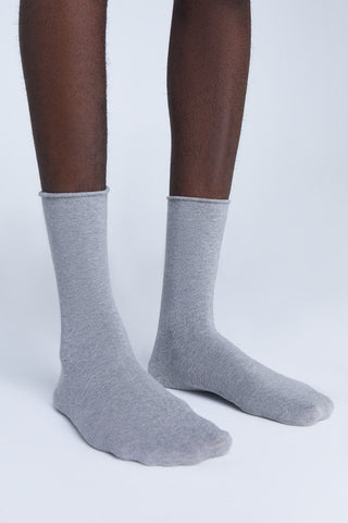 Bio-Baumwoll-Socken mit Rollrand Unisex
