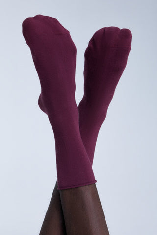 Bio-Baumwoll-Socken mit Rollrand Unisex – 4er Pack