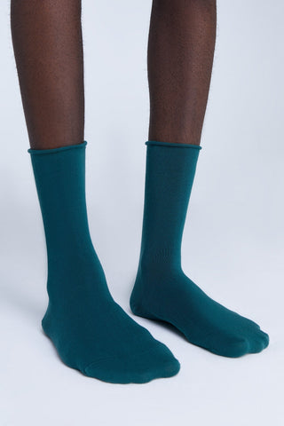 Bio-Baumwoll-Socken mit Rollrand Unisex – 4er Pack