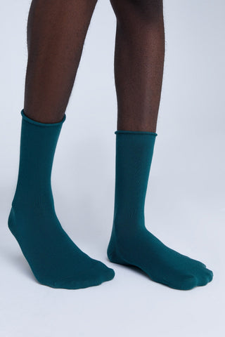 Bio-Baumwoll-Socken mit Rollrand Unisex – 6er Pack