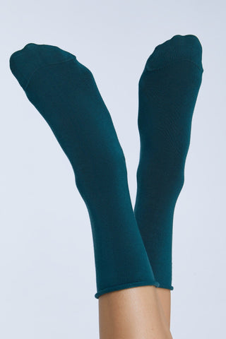 Bio-Baumwoll-Socken mit Rollrand Unisex