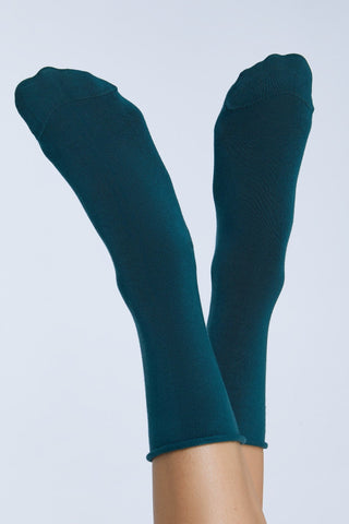 Bio-Baumwoll-Socken mit Rollrand Unisex – 4er Pack