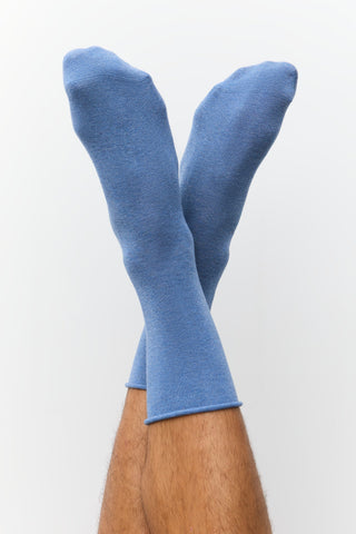 Bio-Baumwoll-Socken mit Rollrand Unisex – 6er Pack