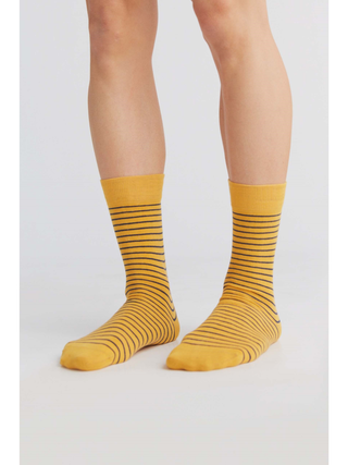 Bio-Baumwoll-Socken mit längerem Bündchen