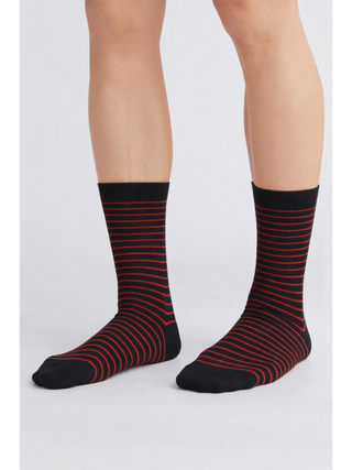 Bio-Baumwoll-Socken mit längerem Bündchen