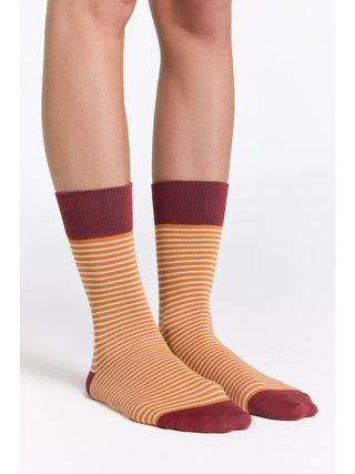 Bio-Baumwoll-Socken mit längerem Bündchen - 6er Pack