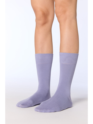 Bio-Baumwoll-Socken mit längerem Bündchen