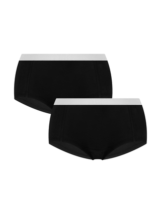 Bio-Baumwoll-Boyshorts – 2er Pack