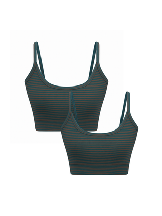 Bio-Baumwoll-Bustier - 2er Pack