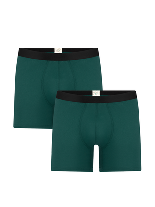 Bio-Baumwoll-Herren Long Trunks - 2er Pack