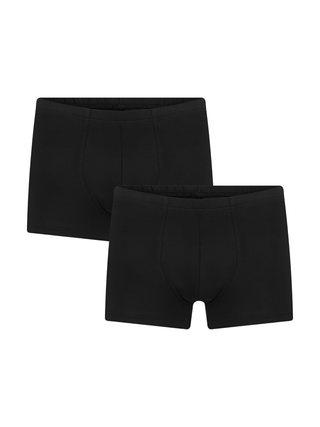 Bio-Baumwoll-Herren Retroshorts -2er Pack