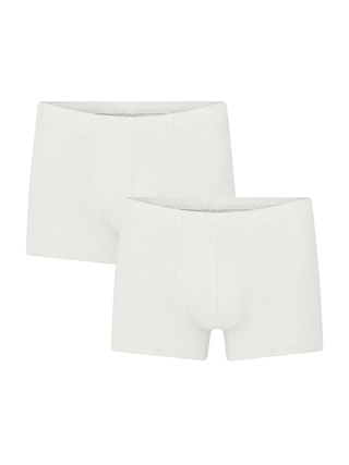 Bio-Baumwoll-Herren Retroshorts -2er Pack