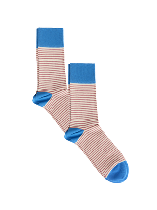 Bio-Baumwoll-Socken mit längerem Bündchen - 2er Pack