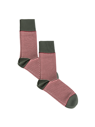 Bio-Baumwoll-Socken mit längerem Bündchen - 2er Pack
