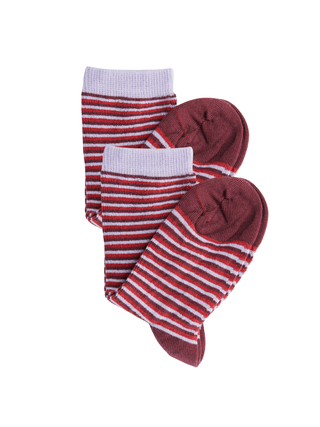 Bio-Baumwoll-Kindersocken-2er Pack