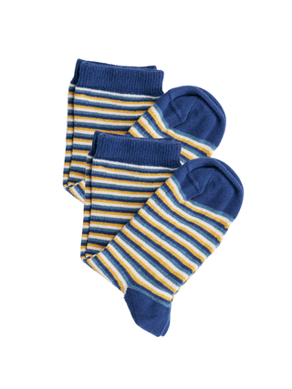 Bio-Baumwoll-Kindersocken-2er Pack
