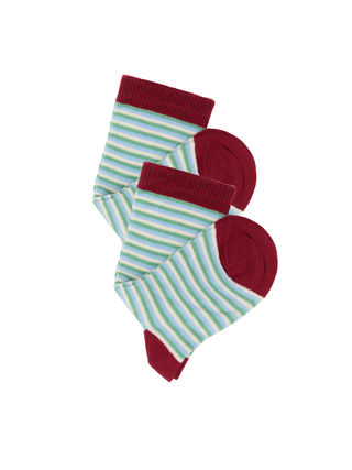 Bio-Baumwoll-Kindersocken-2er Pack