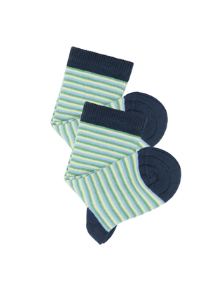 Bio-Baumwoll-Kindersocken-2er Pack