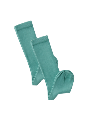 Bio-Baumwoll-Kinderkniestrümpfe – 2er Pack