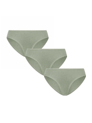 Bio-Baumwoll-Slip klassisch - 3er Pack