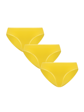 Bio-Baumwoll-Slip klassisch - 3er Pack