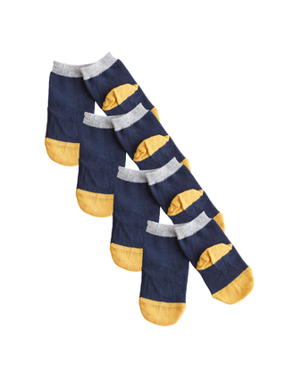 Bio-Baumwoll-Kindersocken-4er Pack