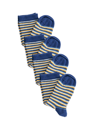 Bio-Baumwoll-Kindersocken-4er Pack